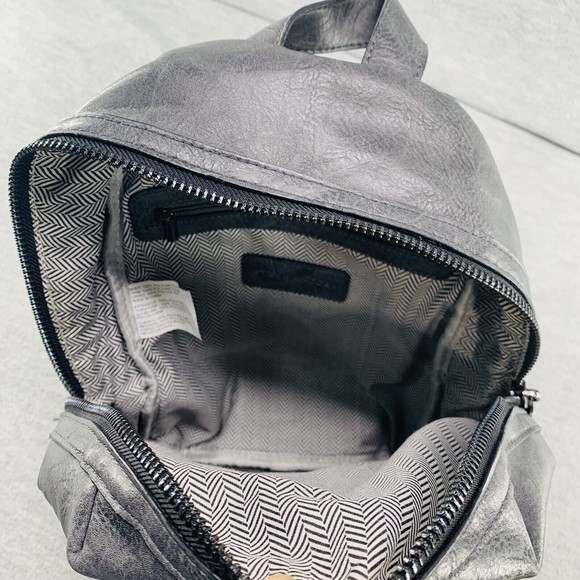 Steve Madden Gray Mini Backpack w/ yellow Tassel (PU) main image 13